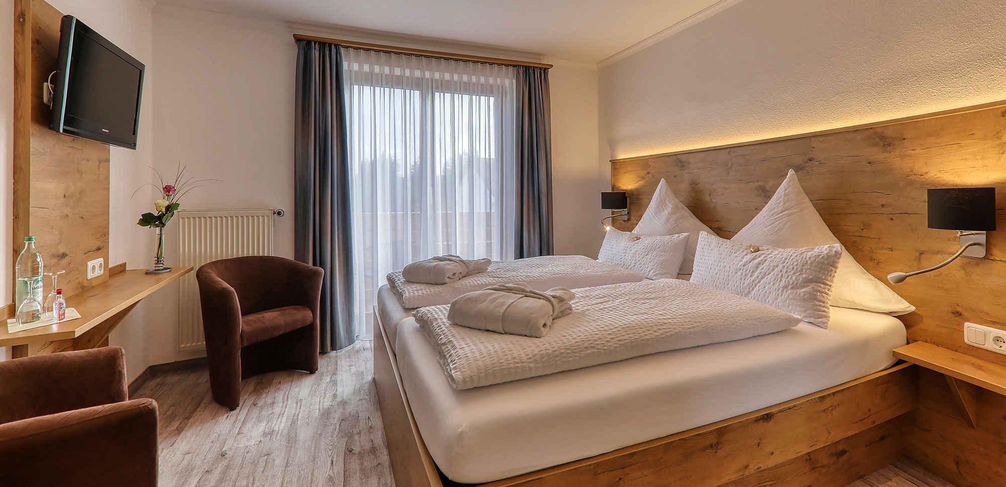 gemütliche Zimmer im Hotel